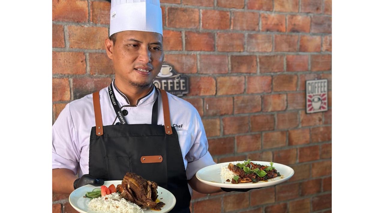 Menu nusantara hadir di  ARTOTEL TS Suites Surabaya. Foto/ARTOTEL TS Suites Surabaya