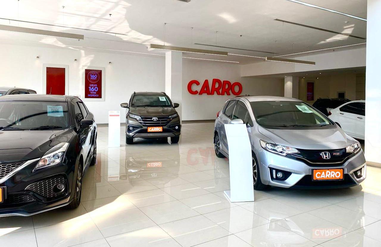 Mobil bekas di Showroom Carro Pondok Indah Jakarta. Foto/Carro
