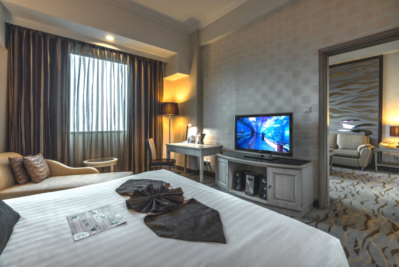 Executive Suite Room merupakan tipe kamar tertinggi yang ditawarkan Verwood Hotel and Serviced Residence Surabaya. Foto/Verwood Hotel & Serviced Residence Surabaya