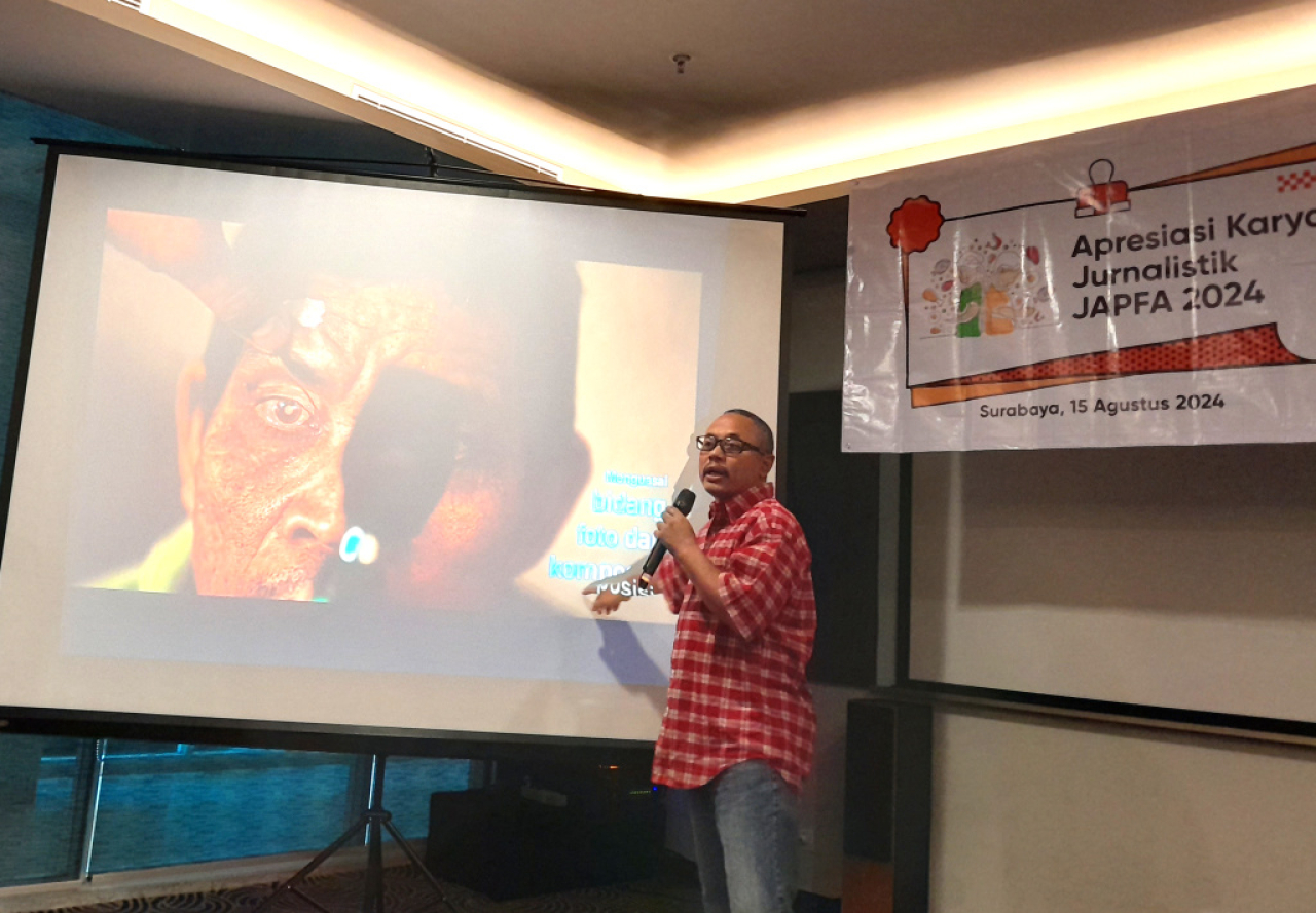 Gelar Workshop Fotografi Jurnalistik, JAPFA Persiapkan Jurnalis untuk Ikuti AKJJ 2024