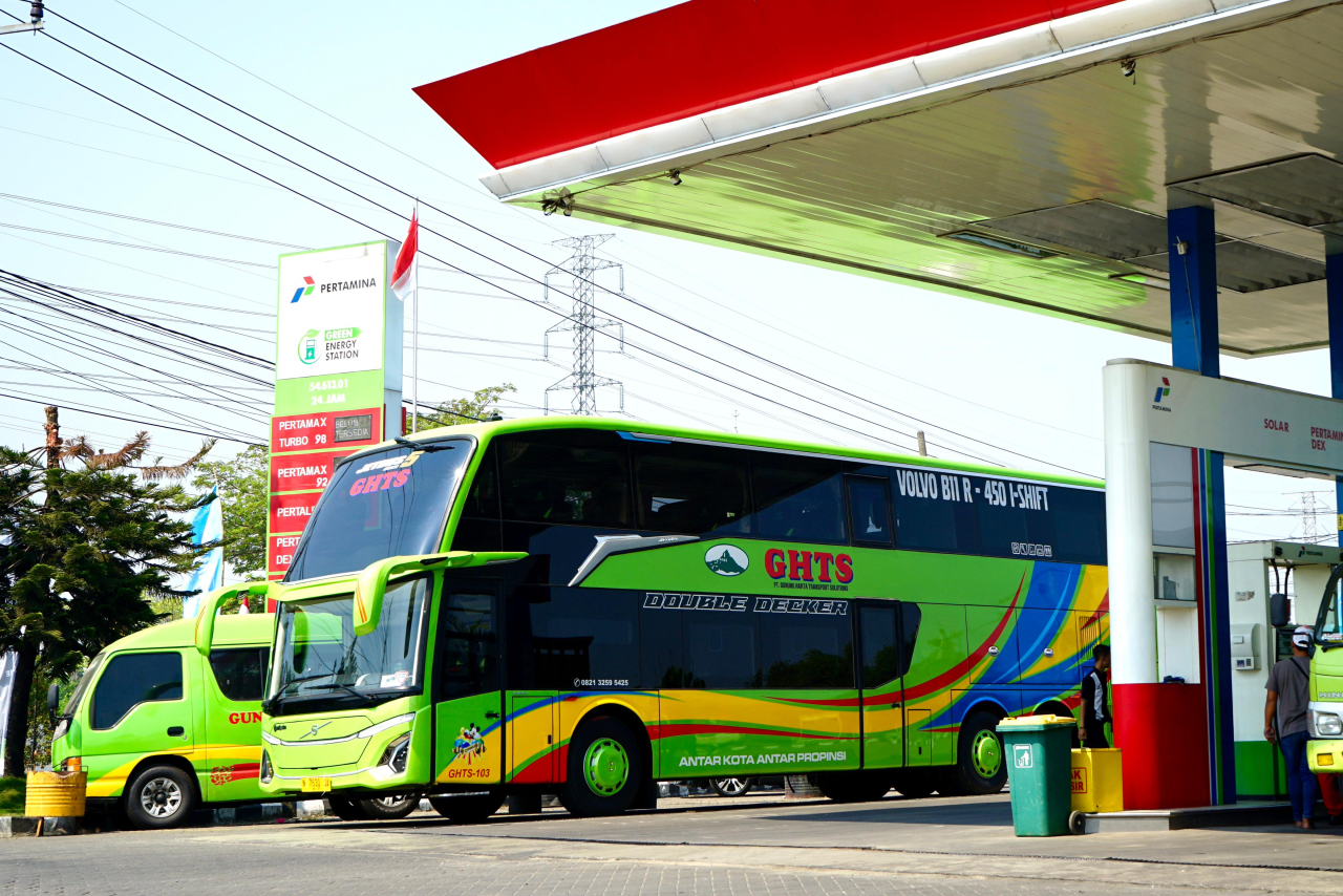 Jadi PO Bus Pertama Komitmen Gunakan Produk Non Subsidi Gunung Harta, Setelah Dihitung Lebih Efisien