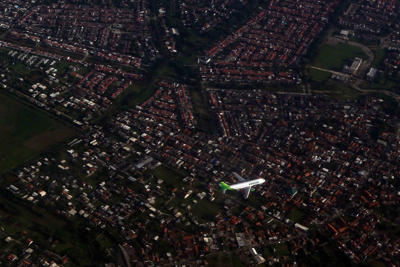 Foto pesawat Citilink karya Hasiholan Siahaan