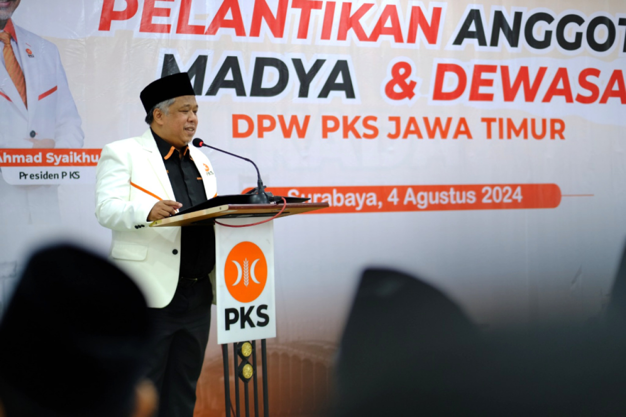 Ketua DPW PKS Jawa Timur (Jatim) Irwan Setiawan. Foto/PKS