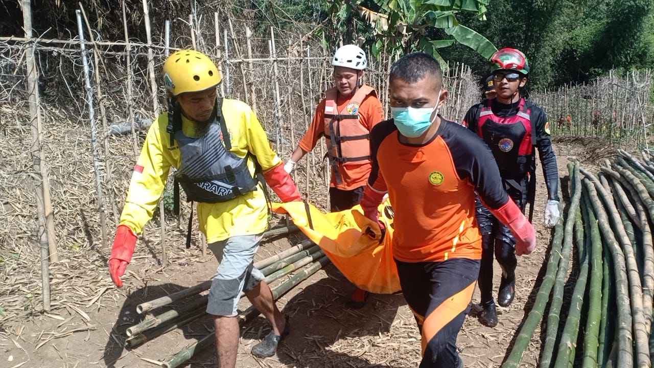 Tim SAR Gabungan Temukan Zahra di Sungai Sonosari Malang