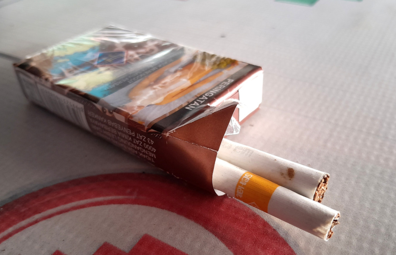 Ilustrasi rokok eceran. Foto/Alim Perdana
