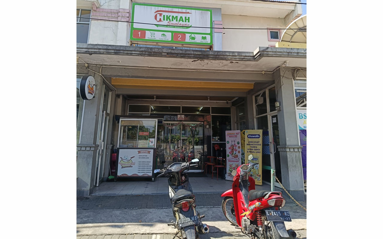 Swalayan Al Hikmah yang berada di area sekolah jenjang KB dan TK Al Hikmah. Foto/AyoJatim