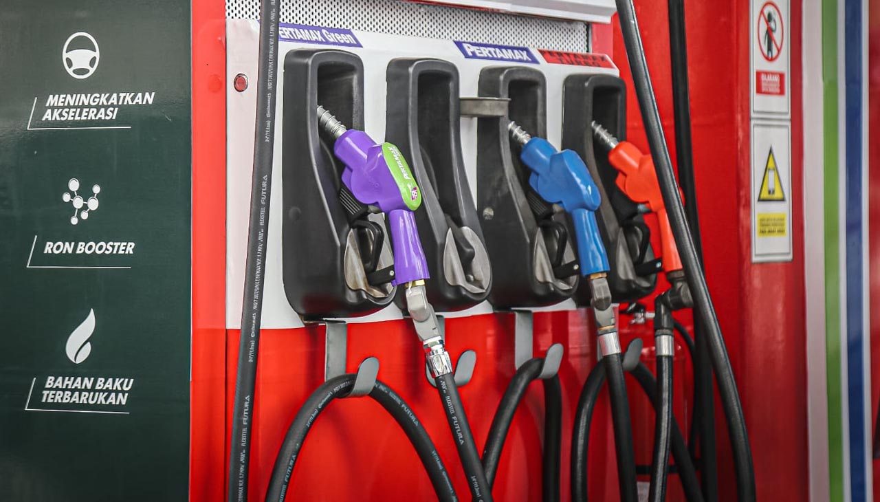Pada bulan September 2024 ini Harga Pertamax Series dan Dex Series mengalami penurunan. Foto/Pertamina