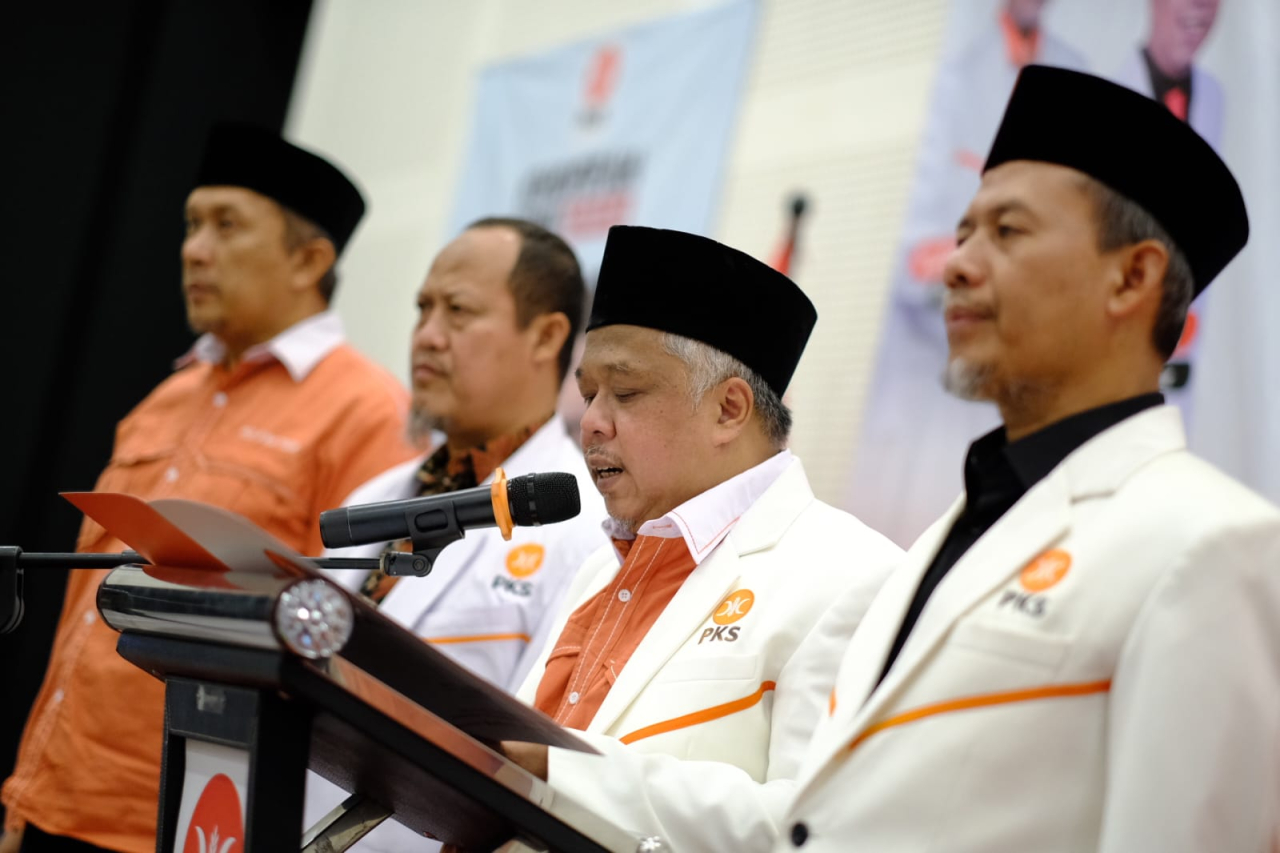 H. Irwan Setiawan saat konsolidasi pemenangan Khofifah - Emil, belum lama ini. Foto/FJN