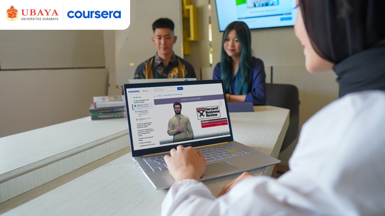 Tingkatkan Kualitas Pendidikan, Ubaya Beri Akses Gratis Coursera untuk Seluruh Sivitas