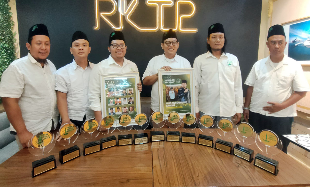 Forkom Jurnalis Nahdliyin (FJN) kembali memberikan apresiasi Tokoh Nahdliyin Inspiratif 2024. Foto/Alim Perdana