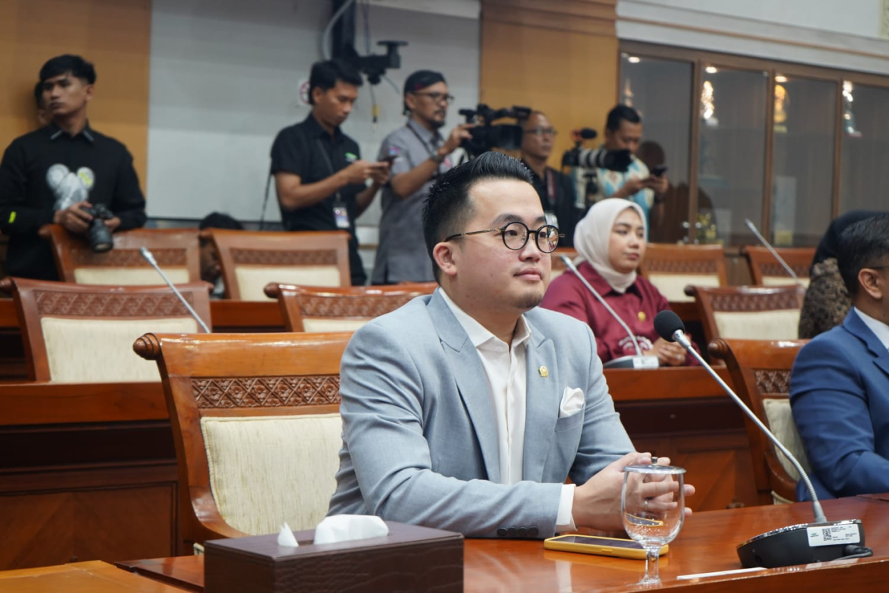 Politisi Partai Golkar, Abraham Sridjaja. Foto/Dok Pribadi