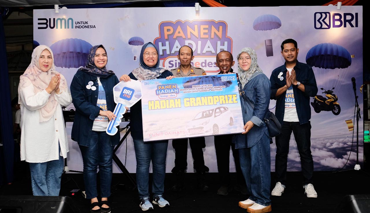 BRI BO Kapas Krampung dan Diponegoro Surabaya Gelar Undian PHS Periode Semester I/2024