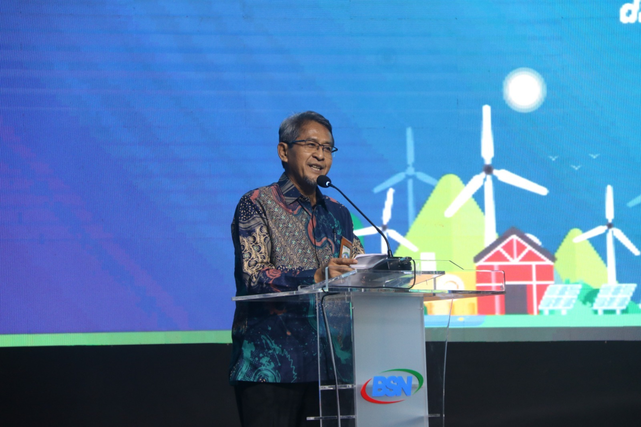 Deputi bidang Pengembangan Standar BSN, Hendro Kusumo. Foto/BSN