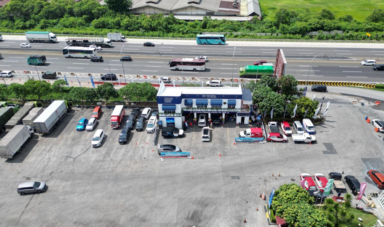 Toyota Posko Siaga beroperasi 24 jam di lokasi strategis dan mudah diakses. Foto/Toyota