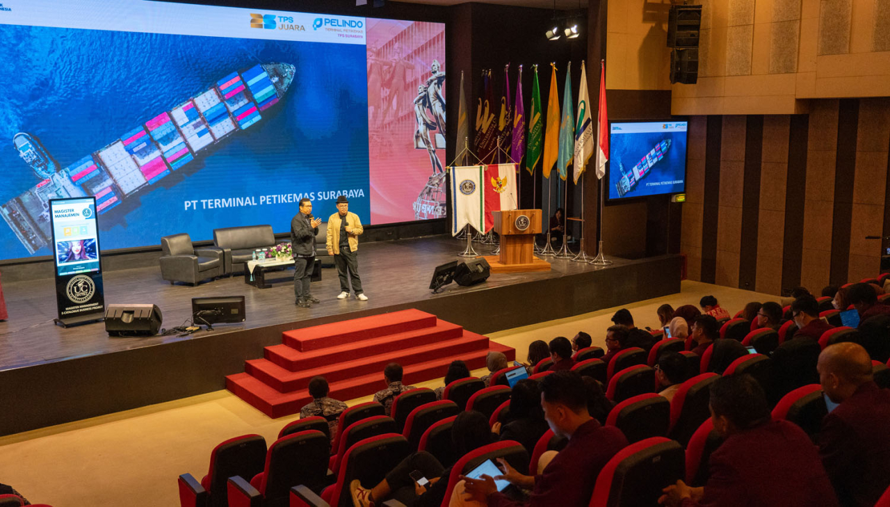 TPS bekerja sama dengan Universitas Ciputra Surabaya dalam menyelenggarakan program Real Business Solutions (RBS). Foto/TPS