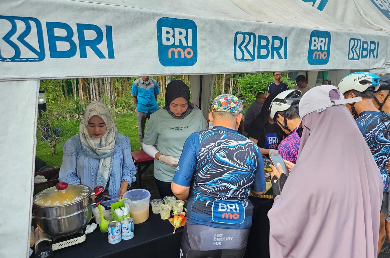 Gelar Tunjungan Loop, Cara BRI BO Surabaya Tanjung Perak Gaet Nasabah Komunitas Olahraga