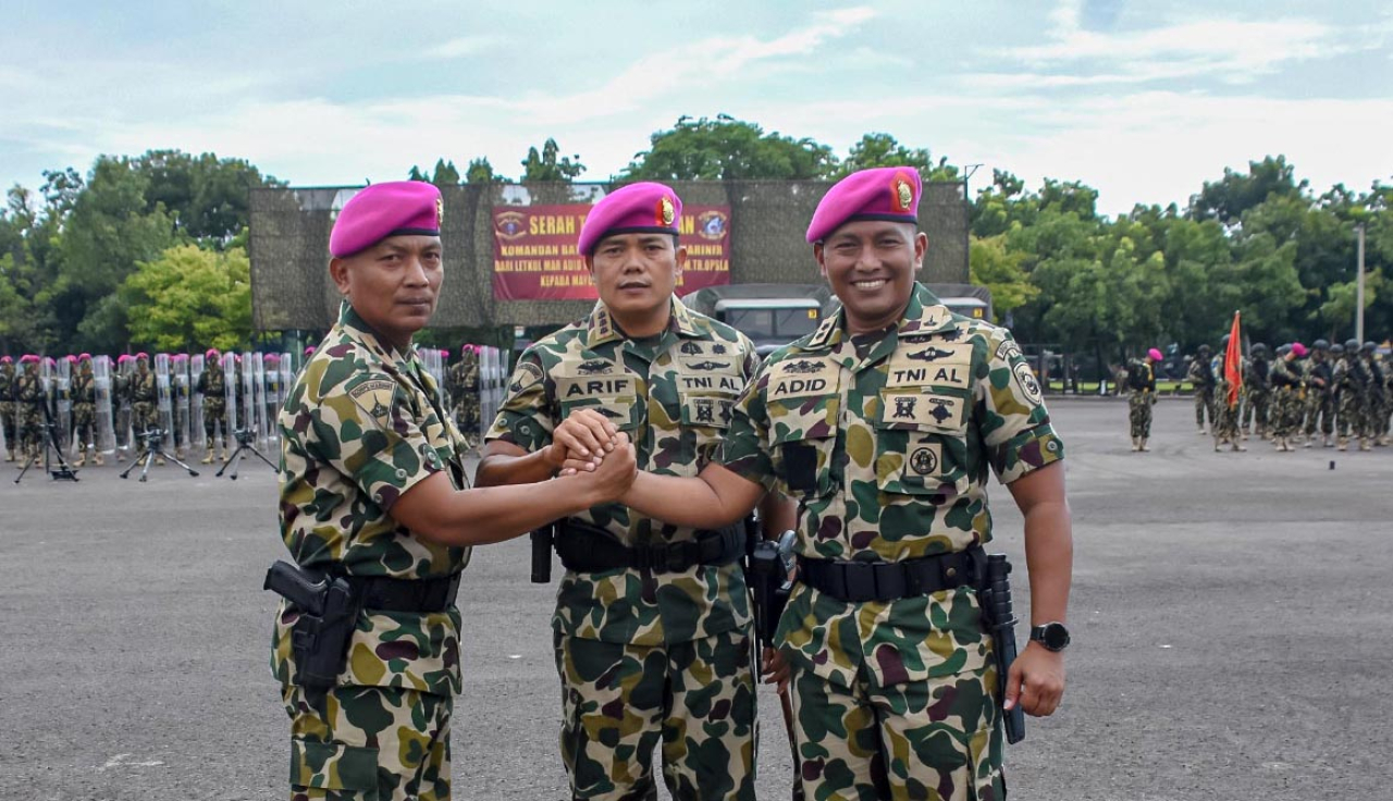 Mayor Iskandar Muda Resmi Pimpin Batalyon Infanteri 3 Marinir