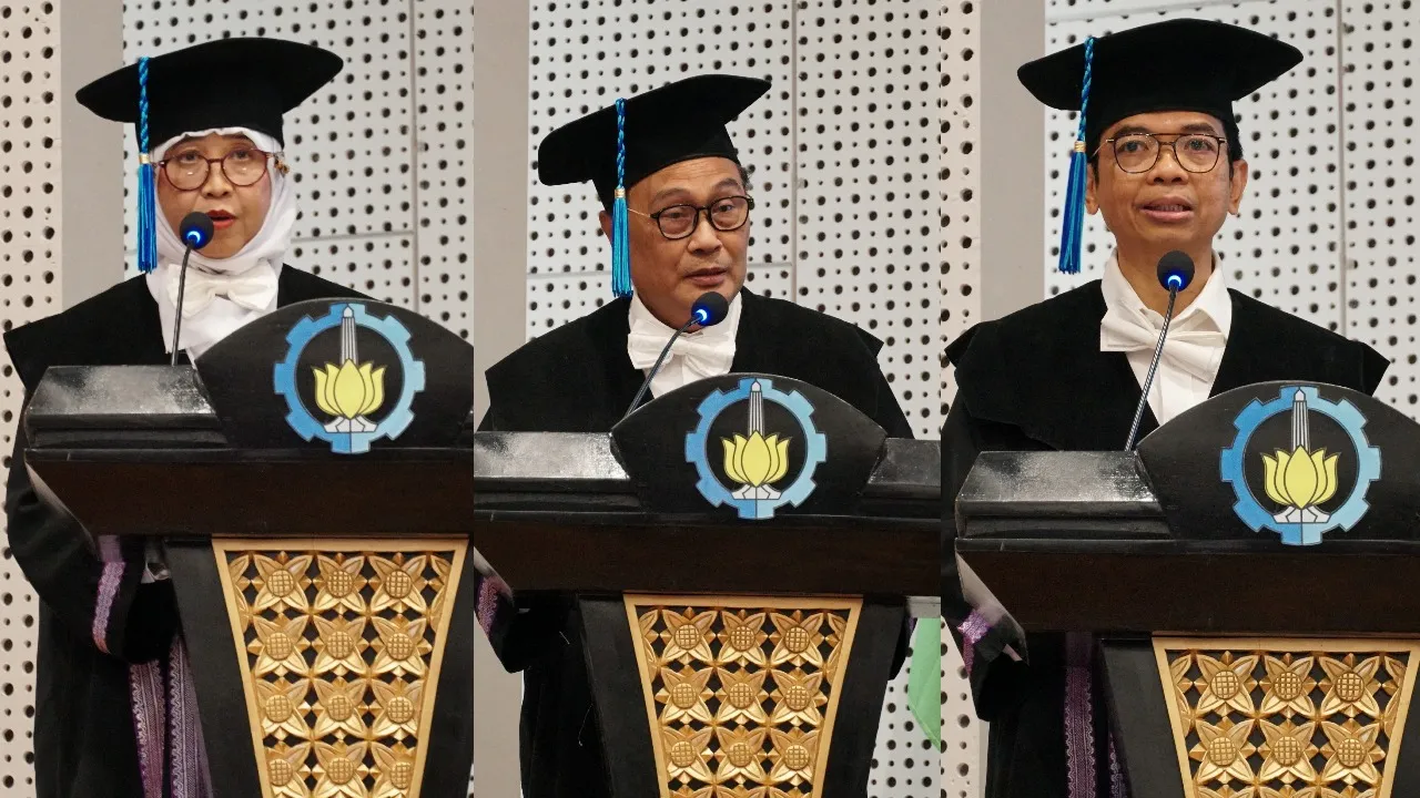 ITS Kukuhkan Lima Profesor Baru, Perkuat Kontribusi Pembangunan Bangsa