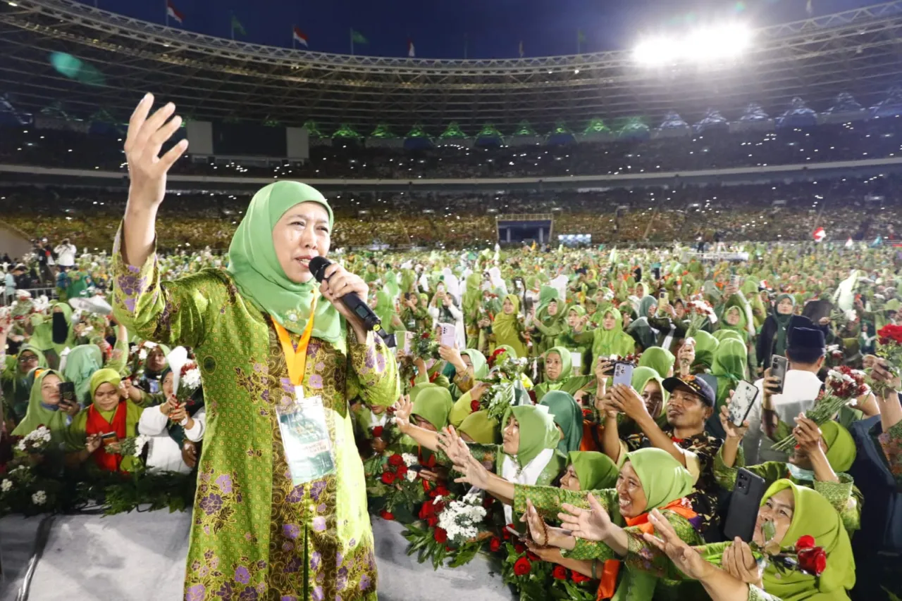 Khofifah: Sinergi NU dan Umat, Kunci Wujudkan Indonesia yang Maslahat