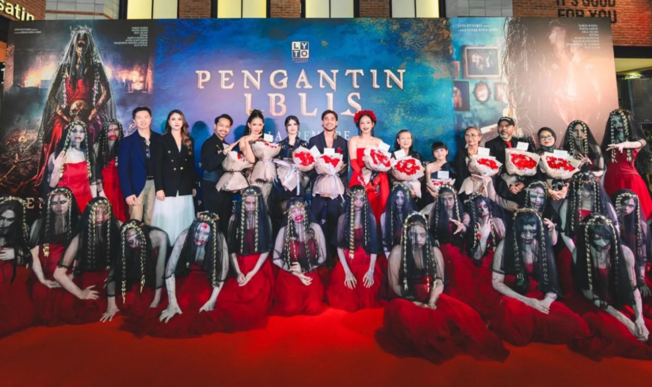 Teriakan Histeris Pecah di Premiere "Pengantin Iblis"