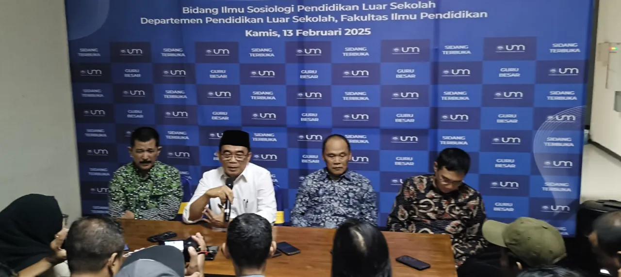 Tidak Jadi Menteri, Muhadjir Effendy Pilih Mengajar di UM
