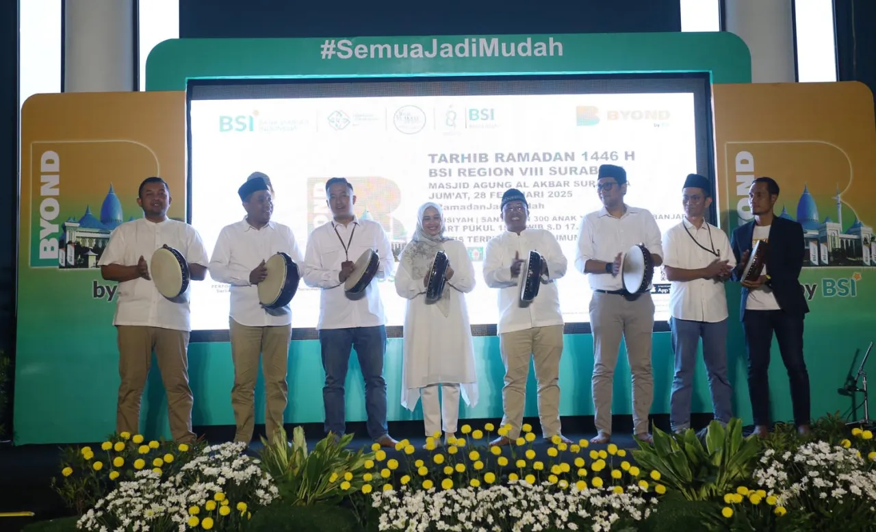 Sambut Bulan Ramadan, BSI Region VIII Surabaya Gelar Tarhib Ramadan 1446 H