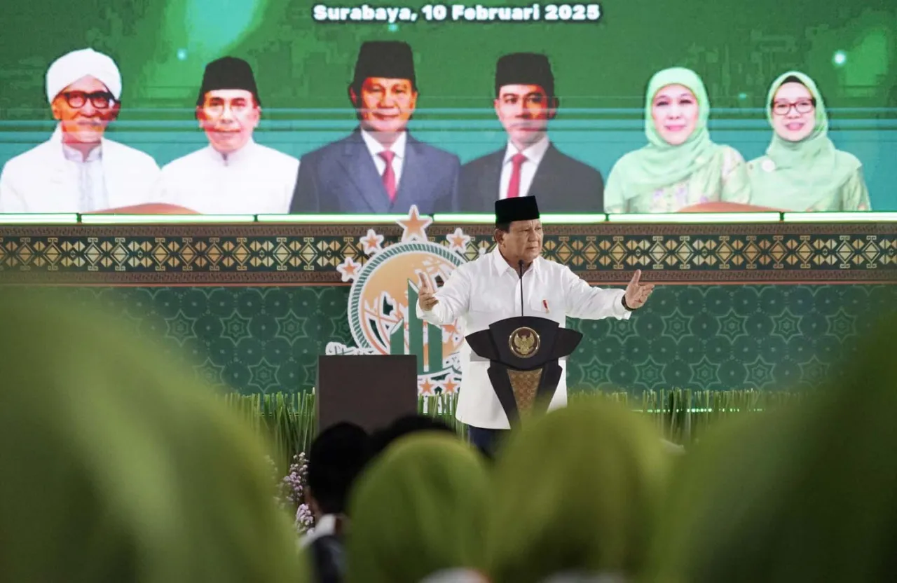 Presiden Prabowo Buka Kongres XVIII Muslimat NU