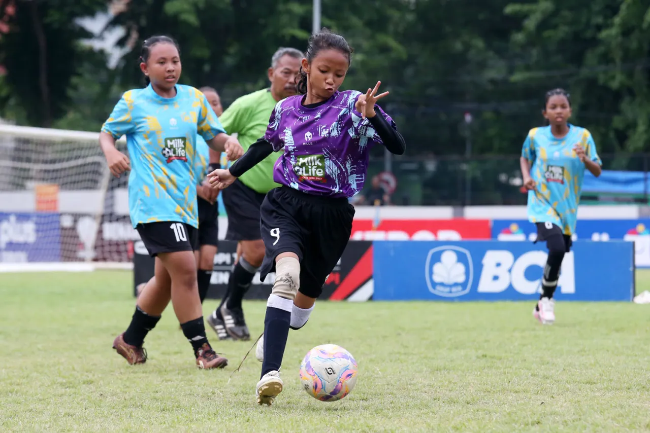 MilkLife Soccer Challenge Surabaya 2025 Tumbuhkan Kecintaan Sepak Bola Putri Sejak Dini