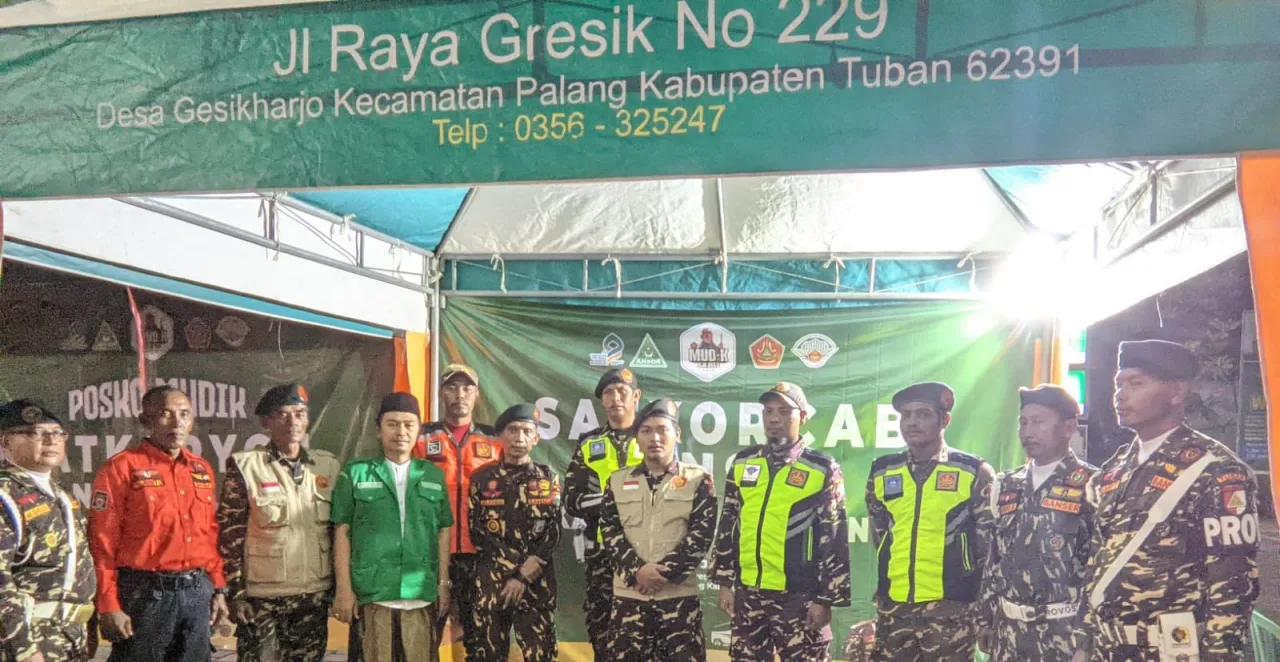 GP Ansor Tuban Luncurkan Posko Mudik 2025