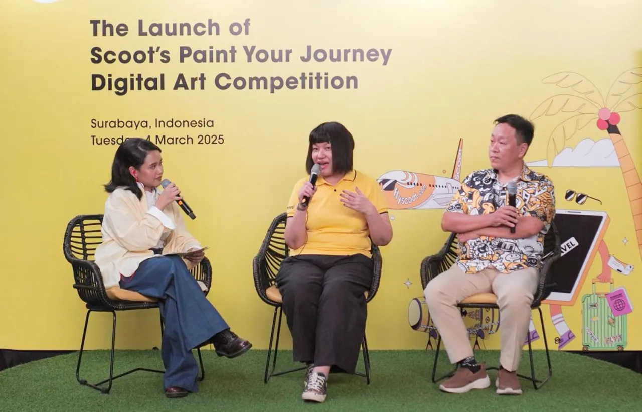 Ekspresikan Perjalanan Lewat Seni, Scoot Hadirkan Kompetisi Melukis Digital 'Paint Your Journey'