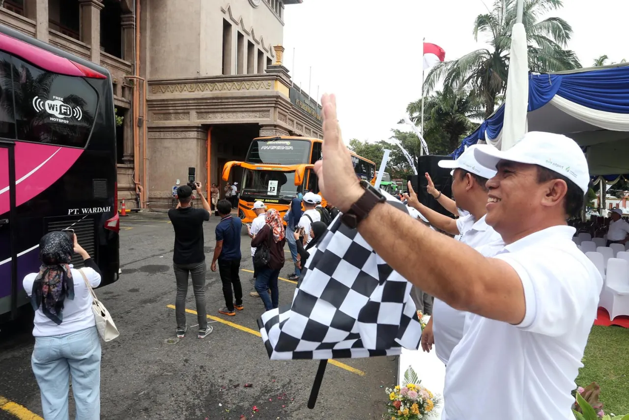 Mudik Bersama BUMN 2025, PTPN I Wilayah Jawa Timur Berangkatkan 1000 Pemudik