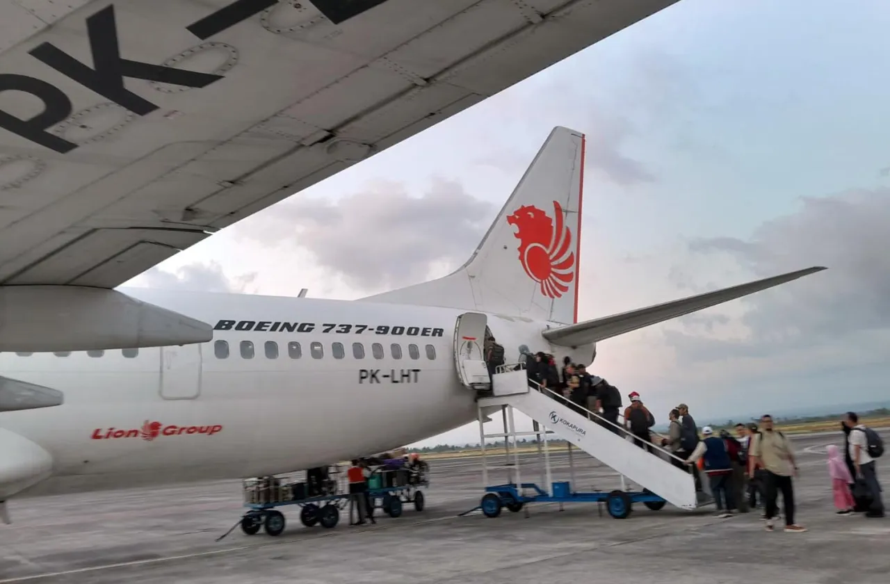Lion Air Tambah Frekuensi Penerbangan Surabaya-Palangkaraya, Dukung Mudik Lebaran dan Wisata Kalteng
