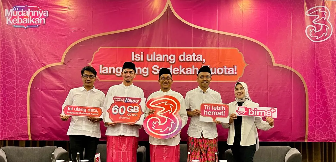 Program Sedekah Kuota Tri, Langkah Nyata Dukung Literasi Digital Generasi Muda Indonesia