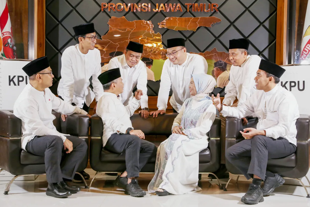 Potret Komisioner KPU Jatim periode 2024-2029