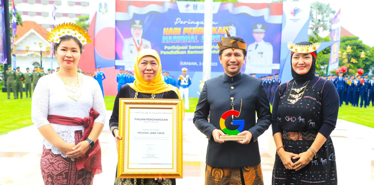 Google Nobatkan Jawa Timur sebagai Pelopor Transformasi Digital Pendidikan