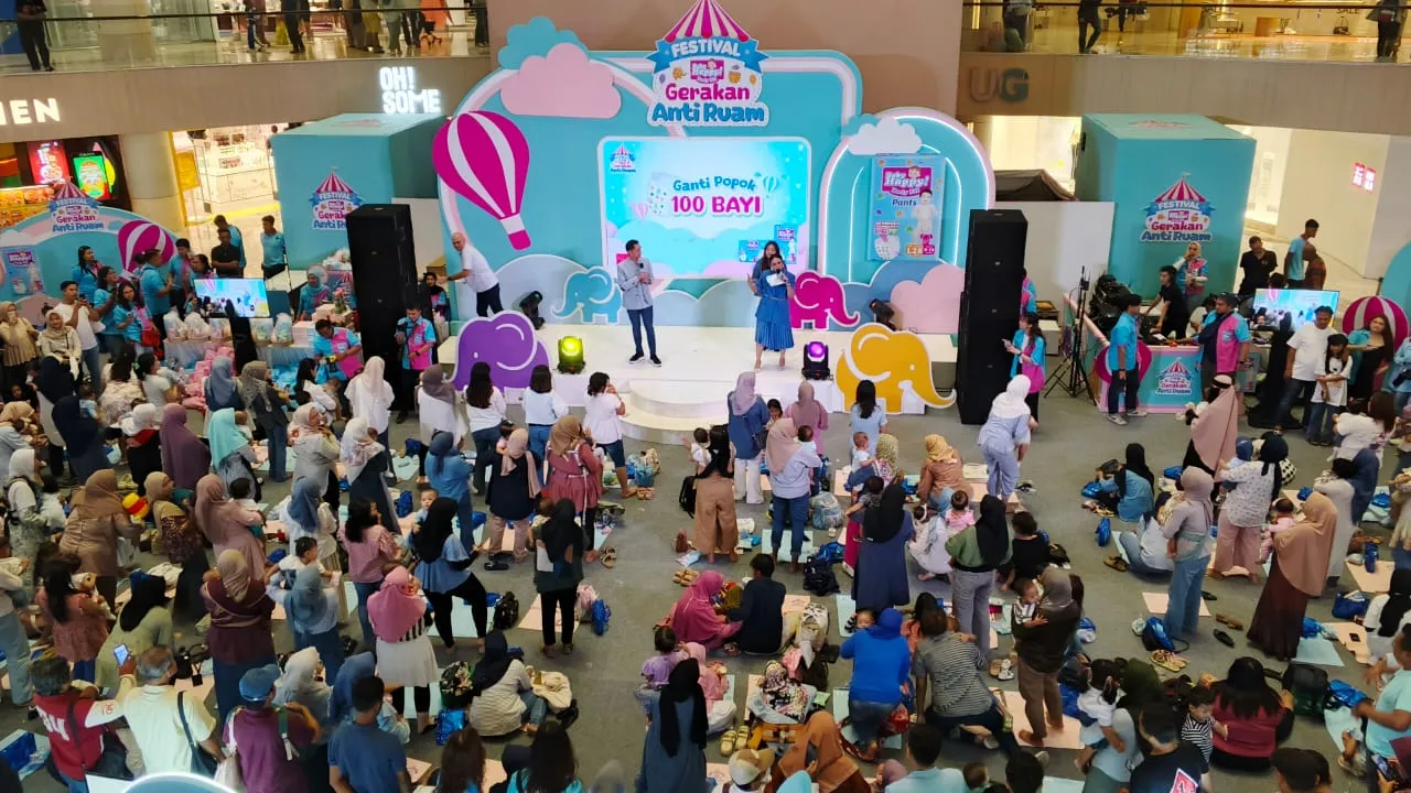 Baby Happy Gelar Festival Edukasi, Ajak Orang Tua Cegah Ruam Popok dan Dukung Tumbuh Kembang Optimal Si Kecil