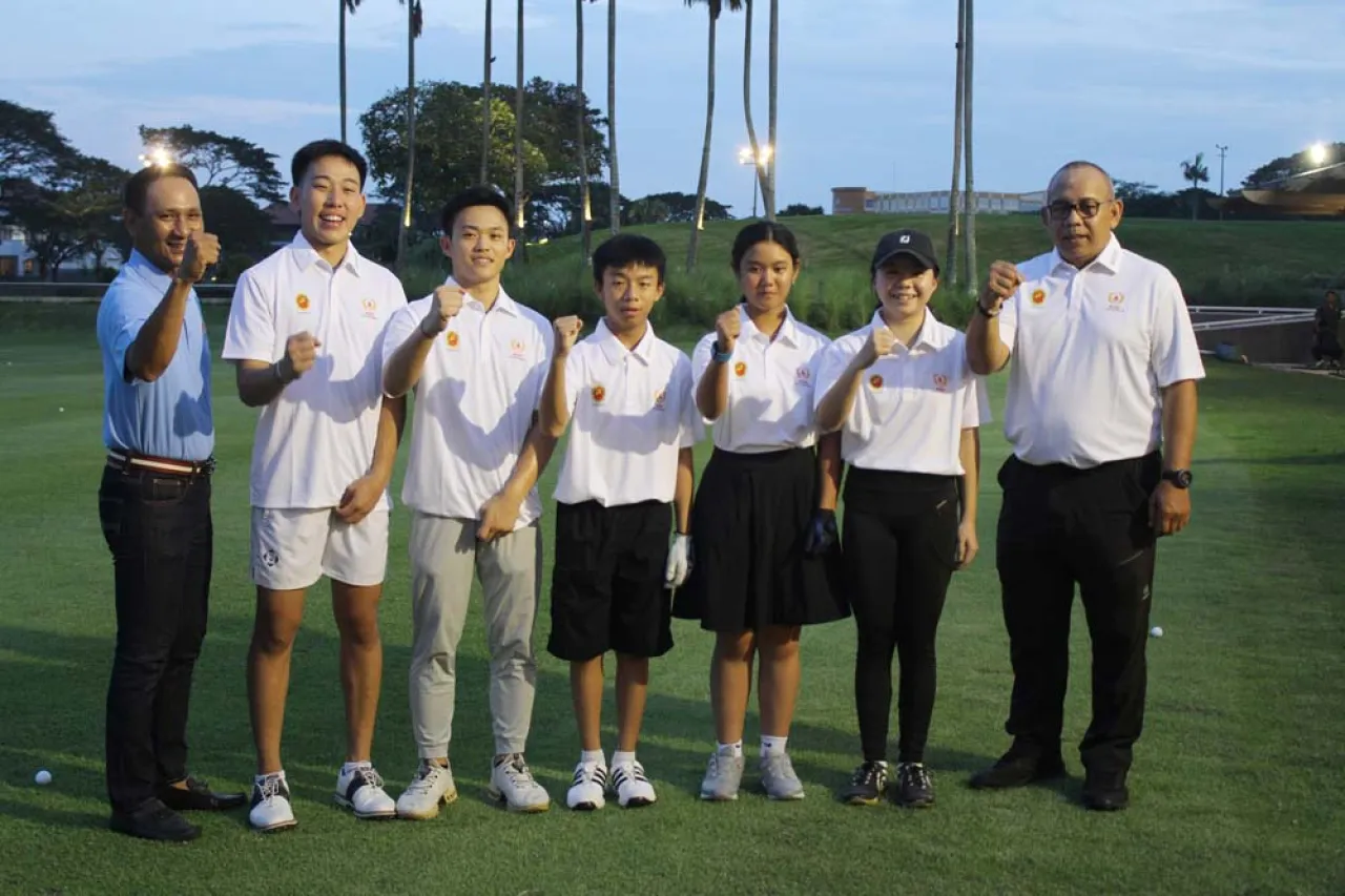 Tim Golf Surabaya Bidik Juara Umum Porprov Jatim IX 2025