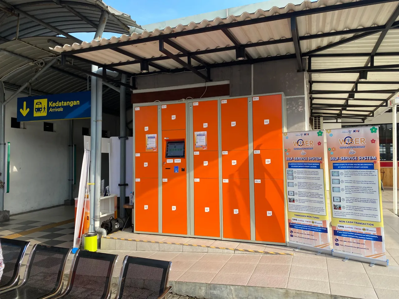 5 Langkah Menggunakan Smart Locker (WISER), Penumpang Kereta Api Wajib Tahu