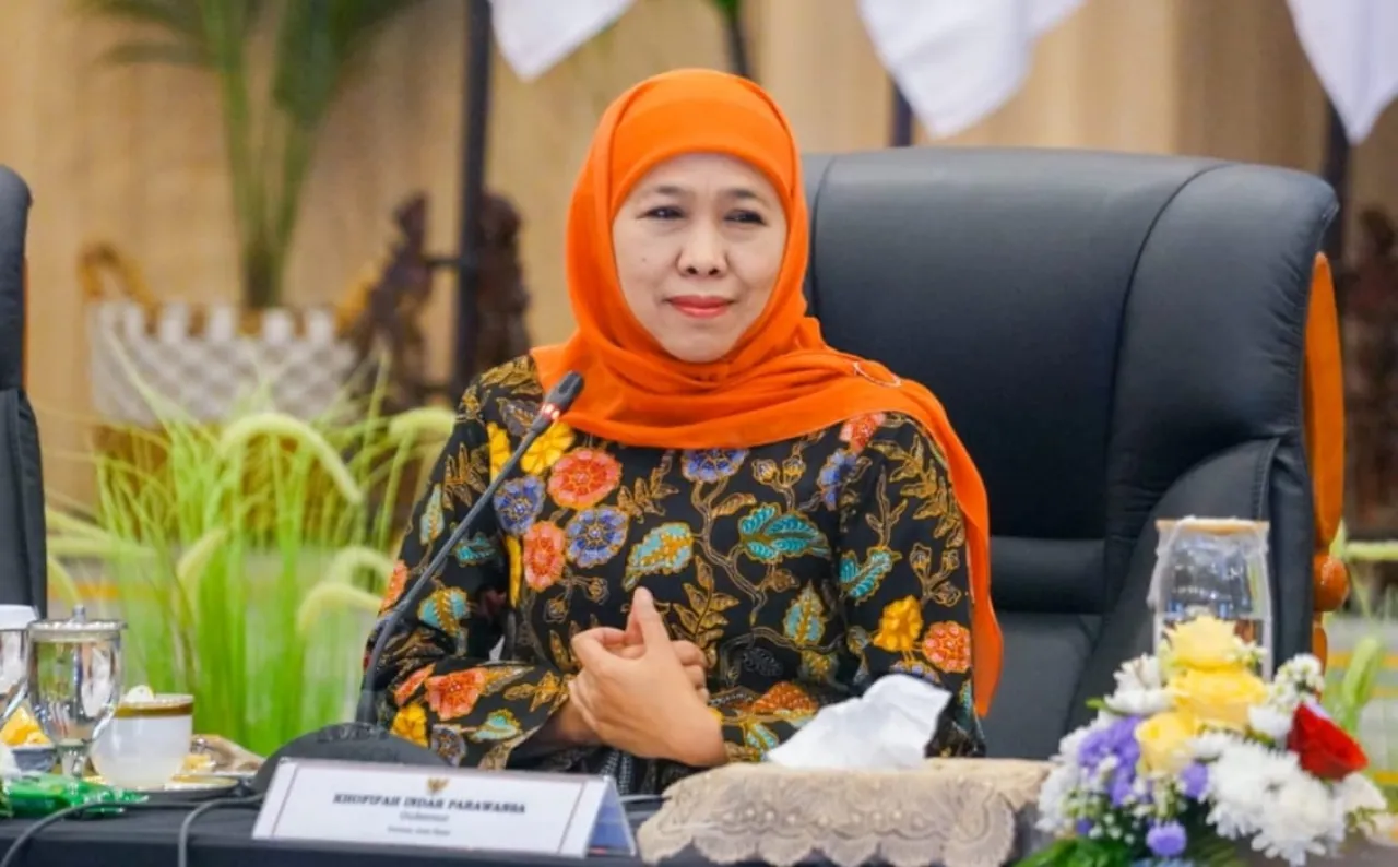 Pembangunan Spillway Sungai Tanggul Dimulai, Gubernur Khofifah Jamin Ketersediaan Air Ribuan Hektar Lahan Pertanian