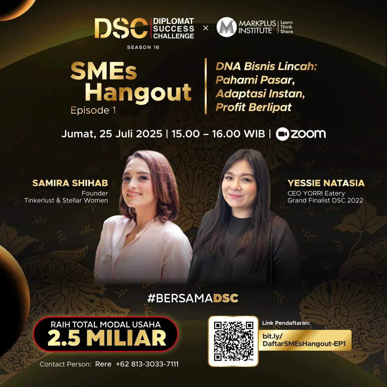Diplomat Success Challenge Seri UMKM, Kupas Tuntas DNA Bisnis Lincah untuk Raih Profit Maksimal