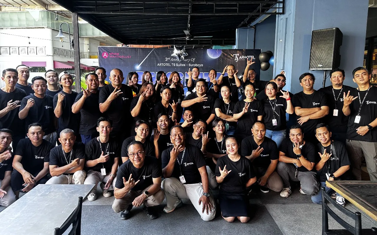 Artotel Ts Suites Surabaya Rayakan 3 Tahun Perjalanan Penuh Warna