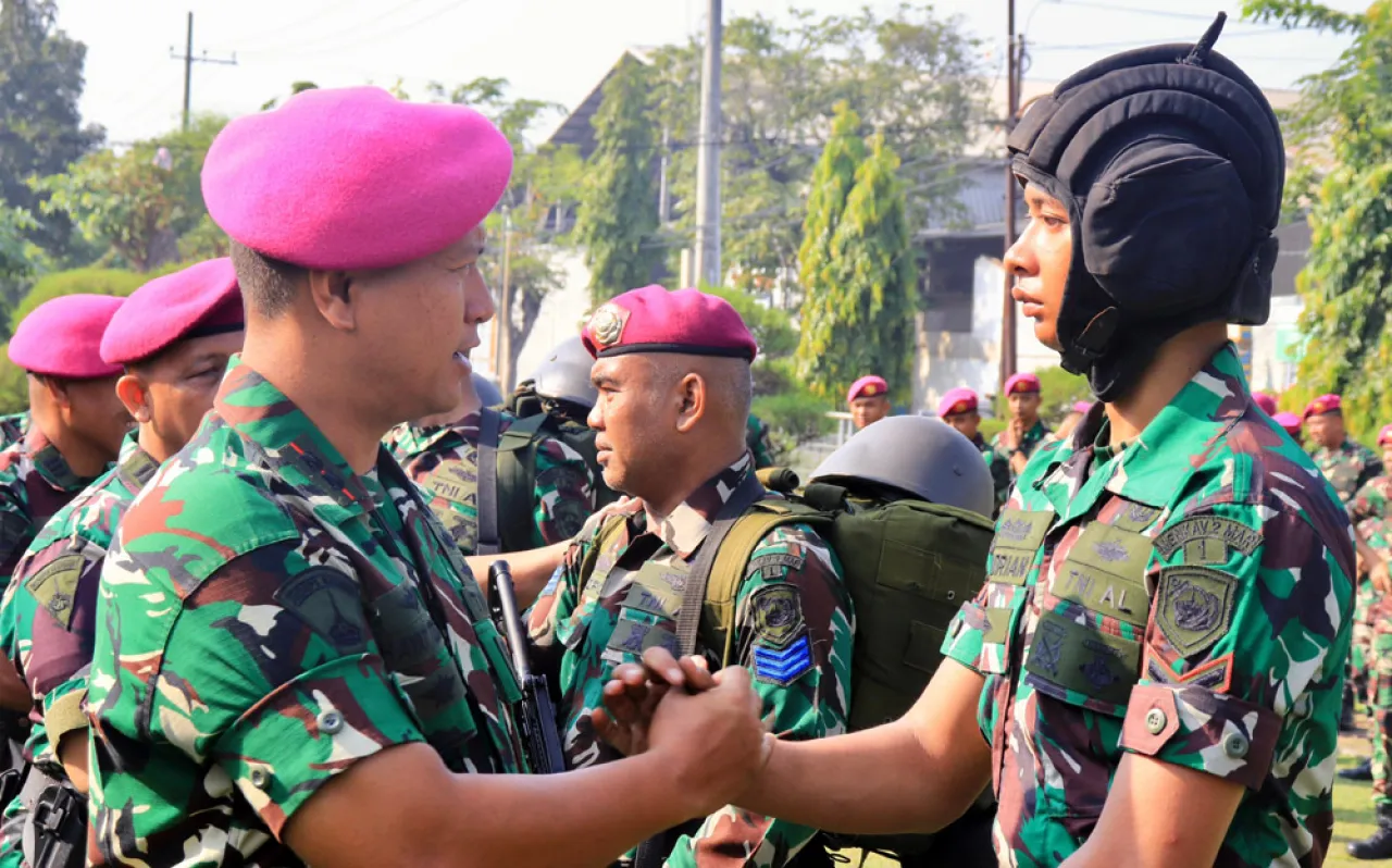 Yon Tank Amfibi 2 Marinir Gelar Pekan Pembekalan Standardisasi Prajurit Remaja