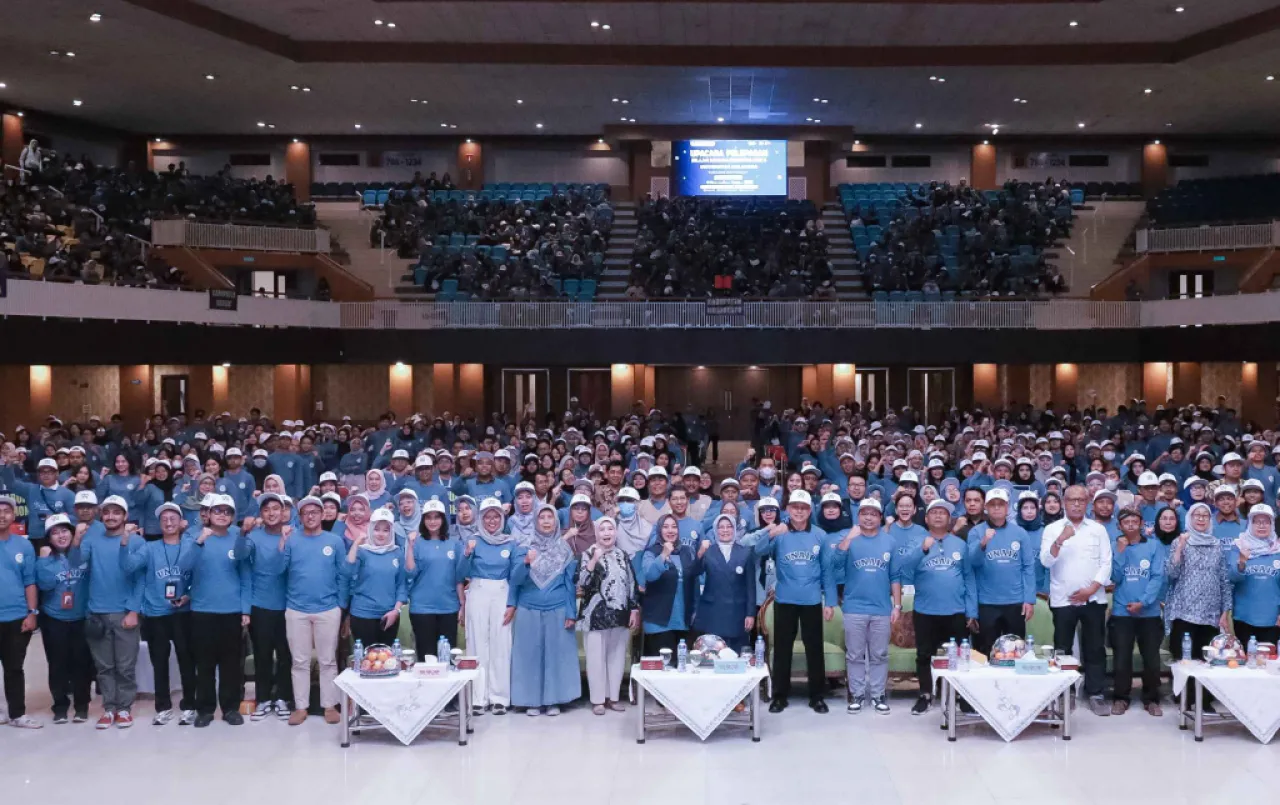 Ribuan Mahasiswa UNAIR Siap Mengabdi di Program Belajar Bersama Komunitas