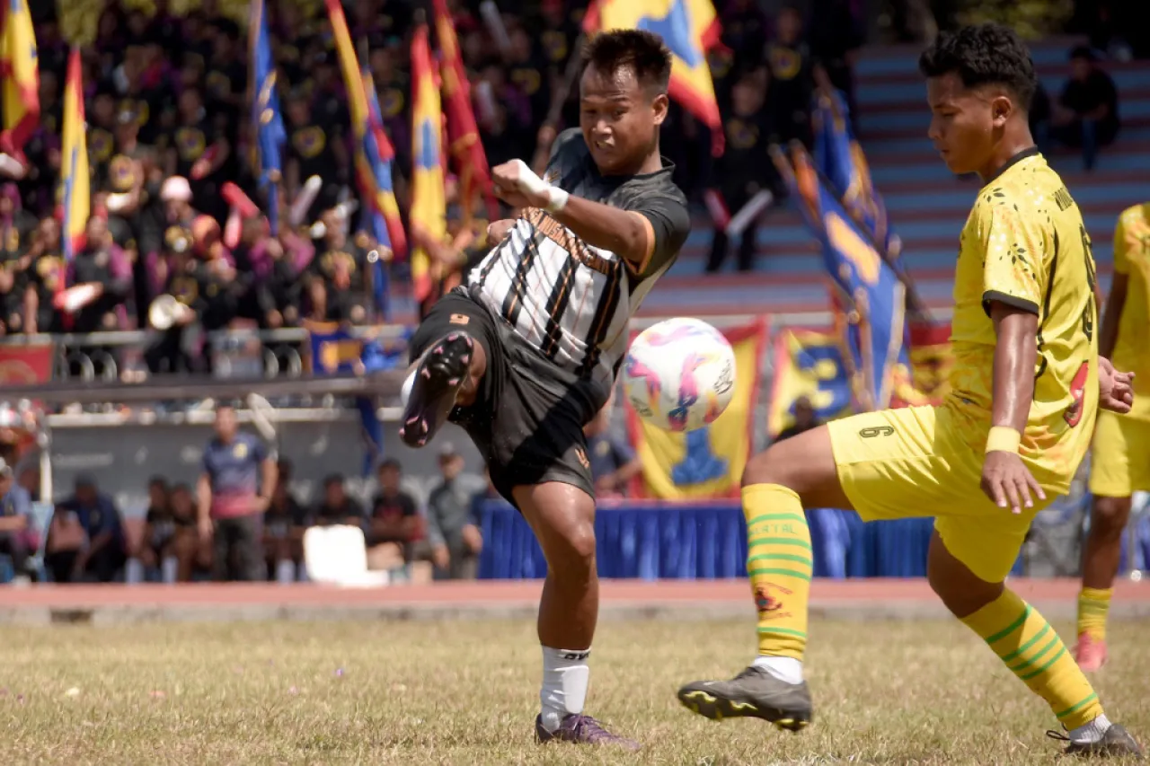 Danyonif 3 Marinir Pimpin Tim Sepak Bola Marinir Raih Kemenangan Perdana di Porwiltim 2025