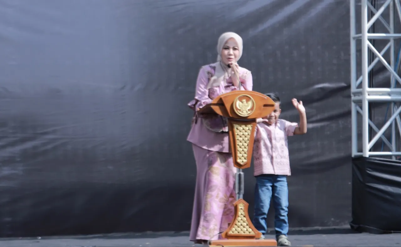 JFC 2025 Dibuka, Ning Ghyta Apresiasi World Kids Carnival sebagai Ajang Kreatif Anak yang Edukatif