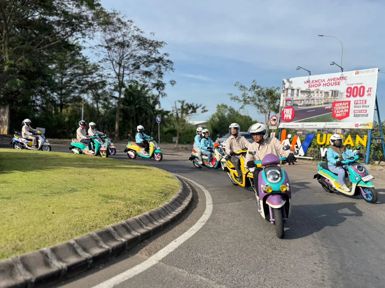 Honda Experience Pererat Sinergi dengan Jurnalis Lewat City Riding di Sidoarjo