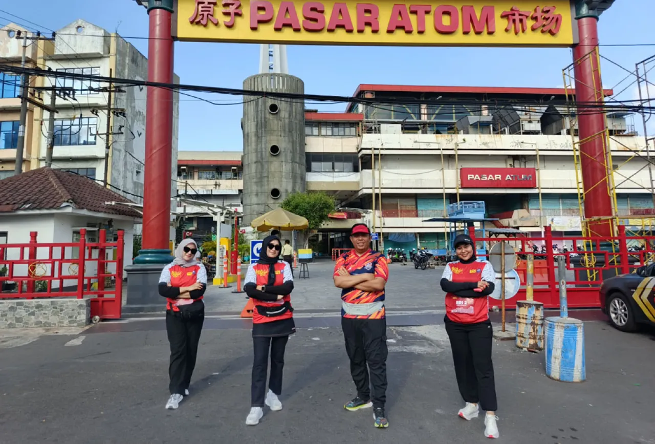 Pasar Atom Run 2025 Hadir di Surabaya, BRI Dorong Gaya Hidup Sehat dan Digital