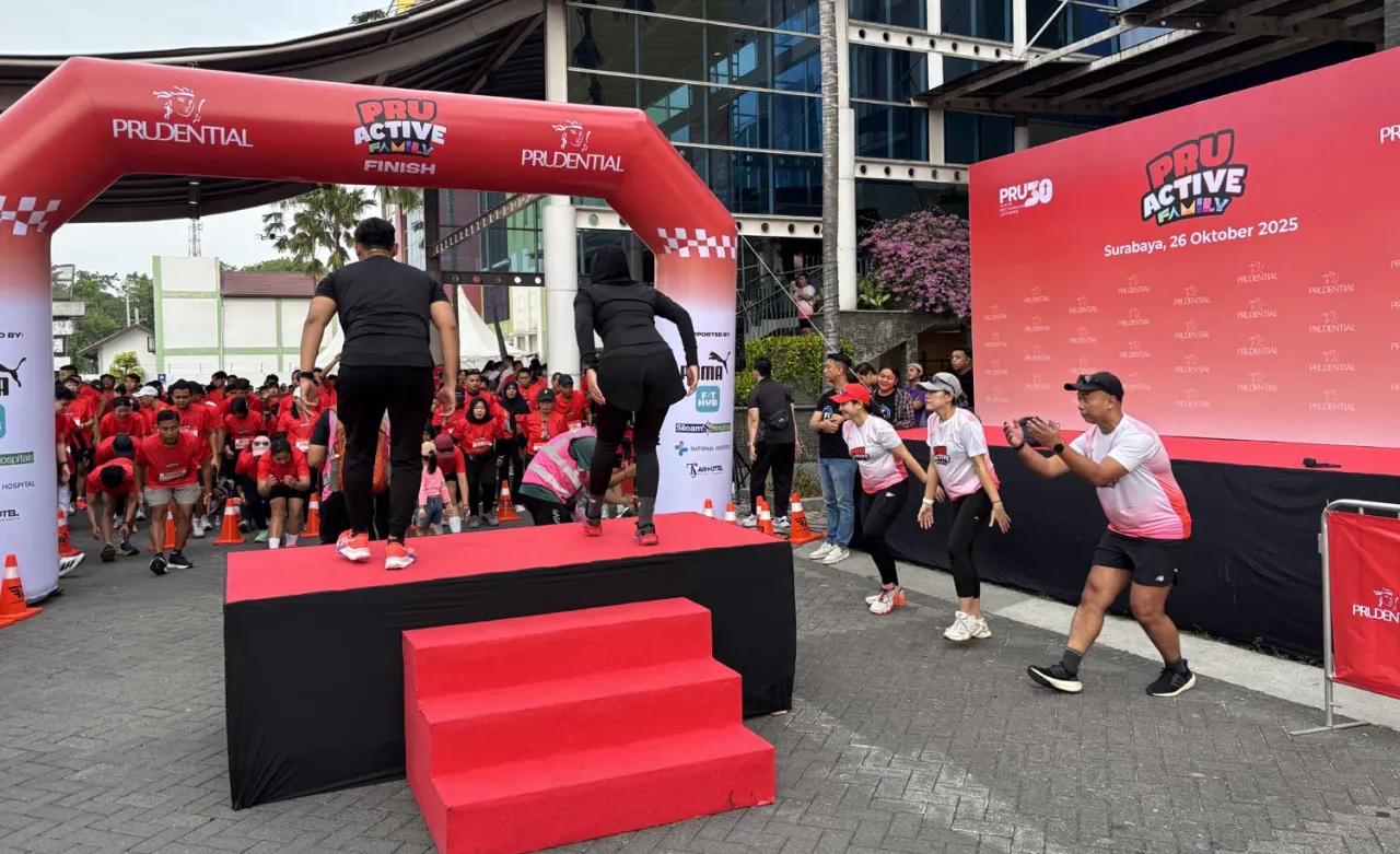 Prudential Indonesia Ajak Masyarakat Surabaya Hidup Aktif Lewat PRUActive Family
