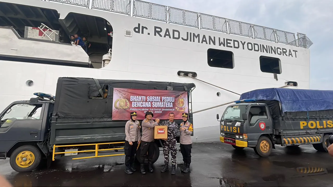 Paguyuban Alumni Akpol 2005 Kirim Ribuan Paket Sembako untuk Korban Bencana Sumatera
