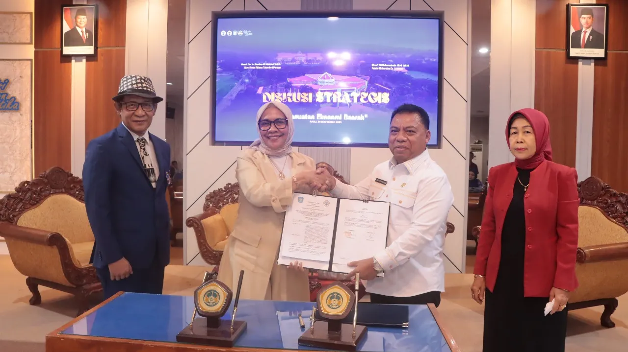 Dukung Ekonomi Biru, Fikom Unitomo Gandeng Halmahera Utara Bahas Multiplier Effect Hilirisasi Kelapa
